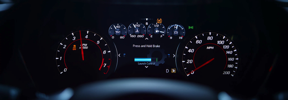 Head-Up Display in the 2023 Chevrolet Camaro