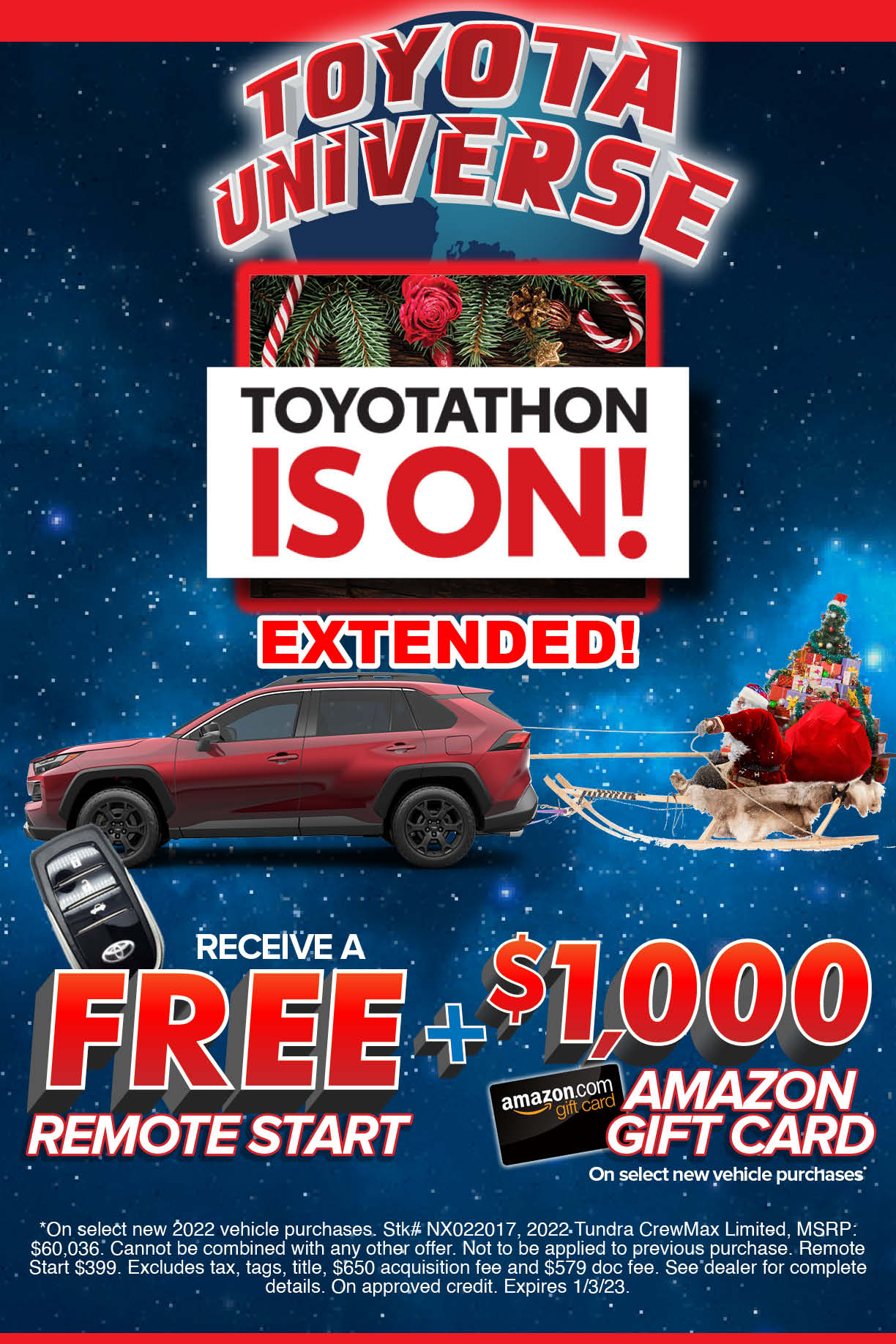 Toyotathon is On Extended Toyota Universe