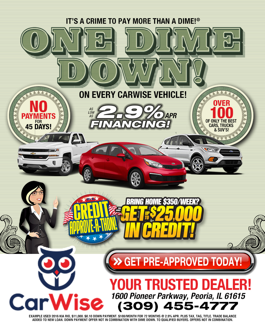 Current Specials Car Wise Peoria