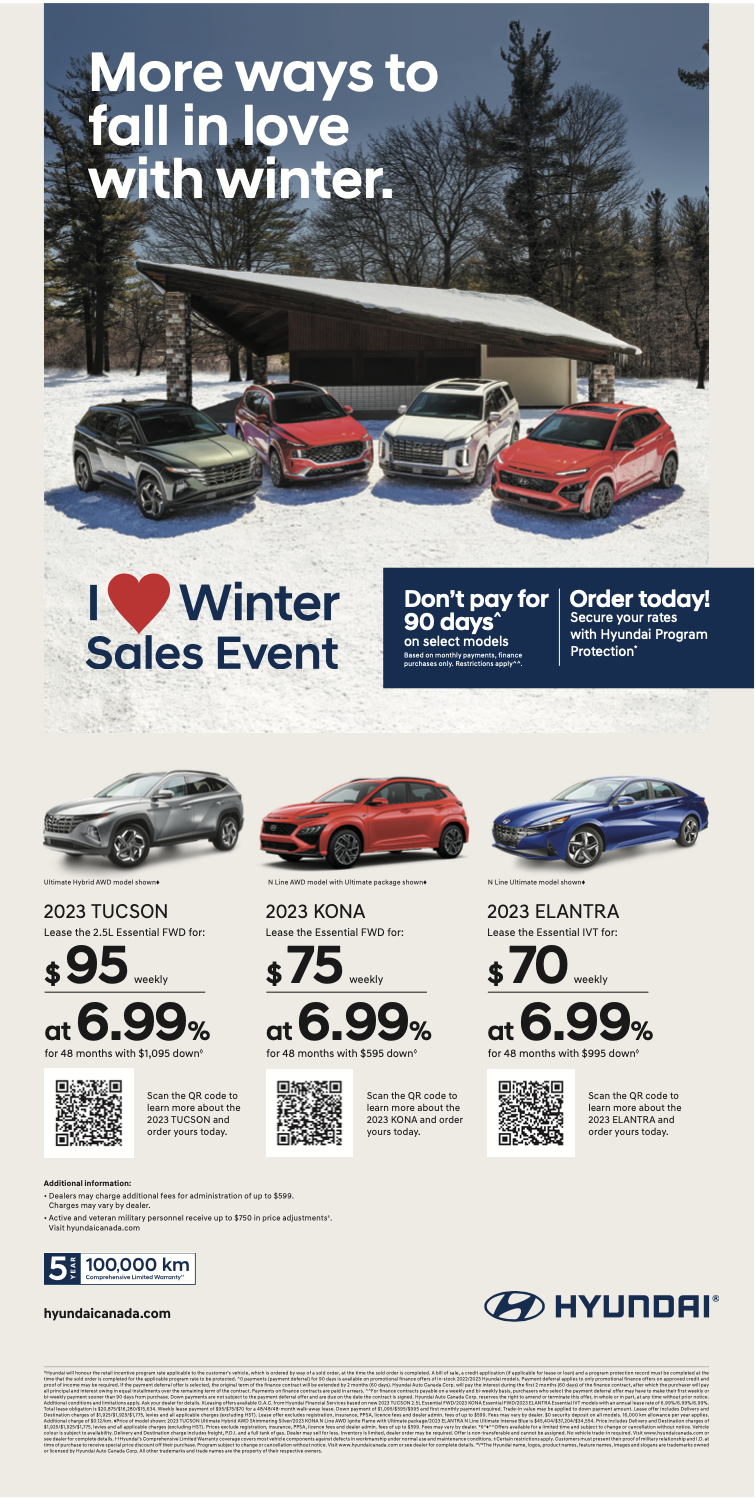 New Vehicles Specials - Seaway Hyundai