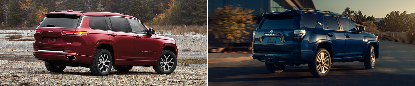 Jeep Grand Cherokee Vs. Toyota 4Runner: Full-Size SUV Comparison