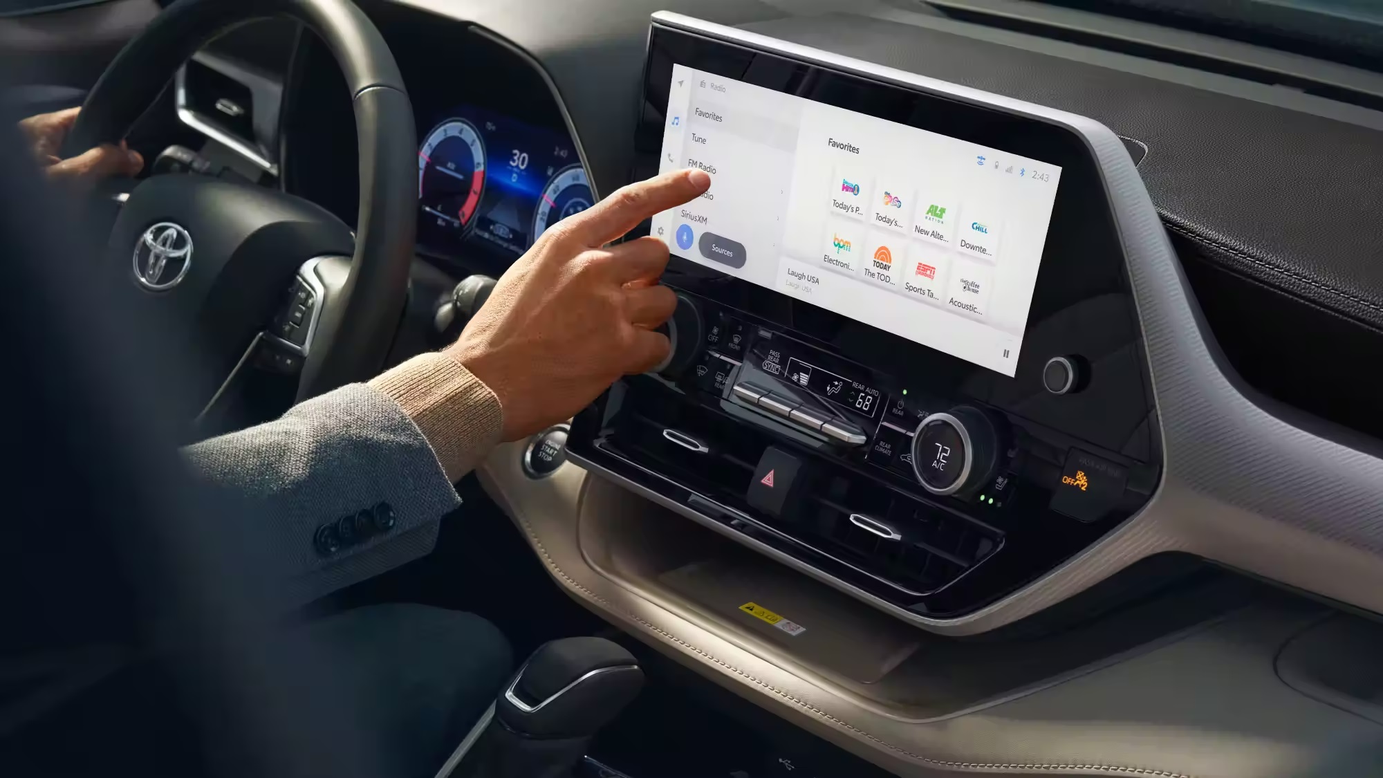 2023 Toyota Highlander Touchscreen