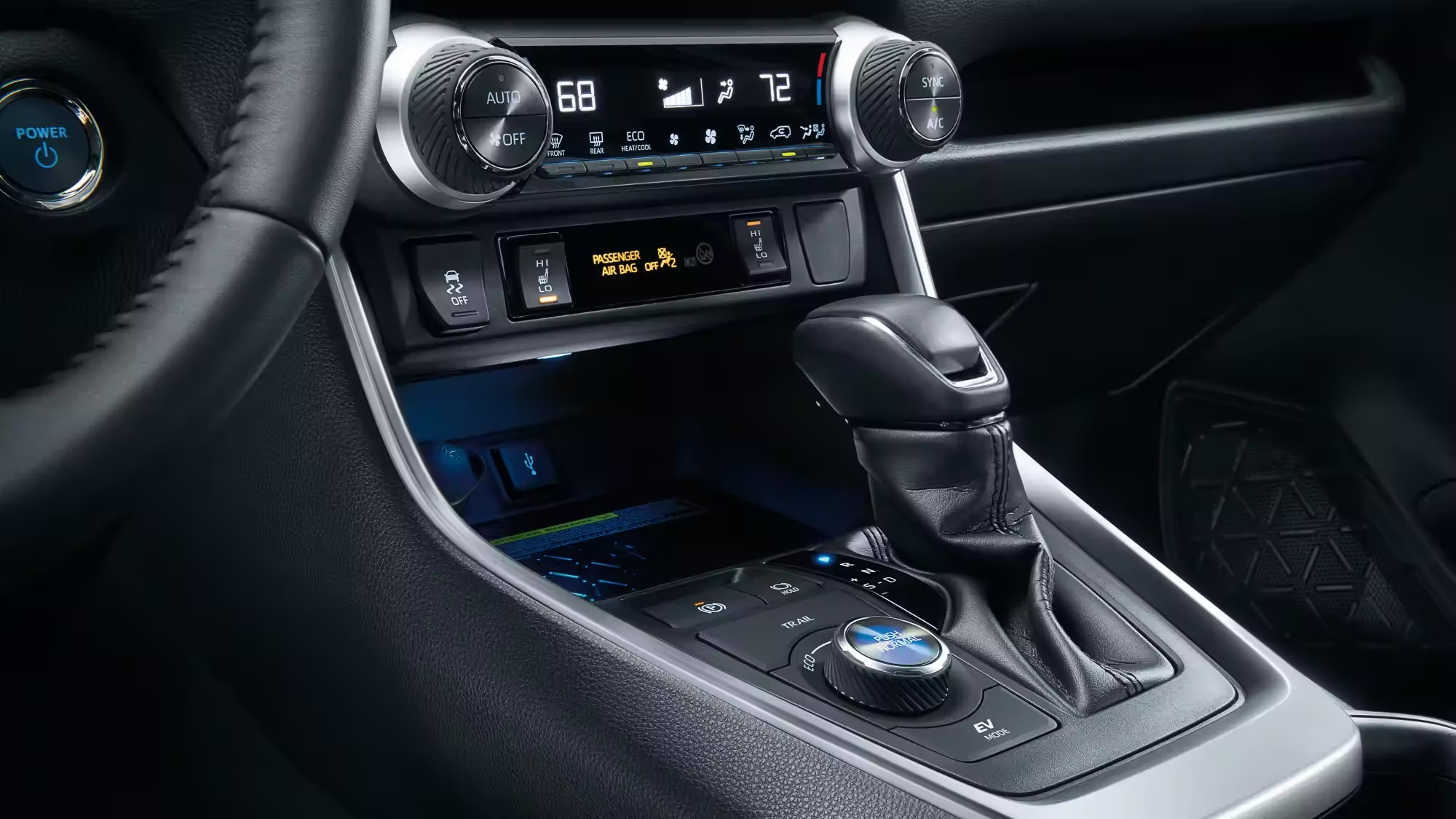 2023 Toyota RAV4 Hybrid Gear Selector