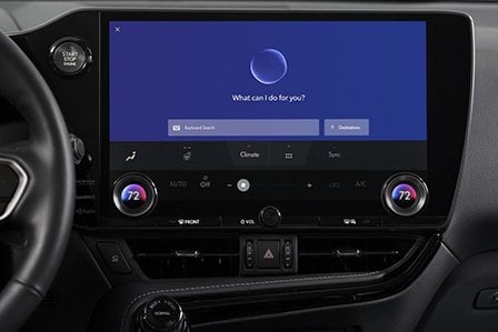Google AI service in a Toyota on Long Island, NY.