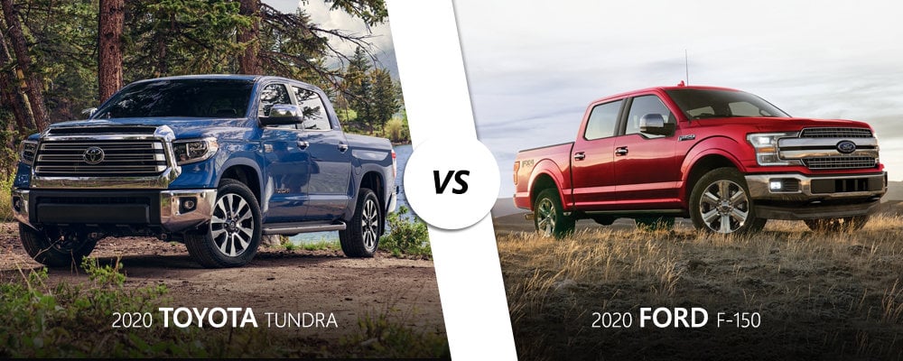 2020 Toyota Tundra Vs. 2020 Ford F-150