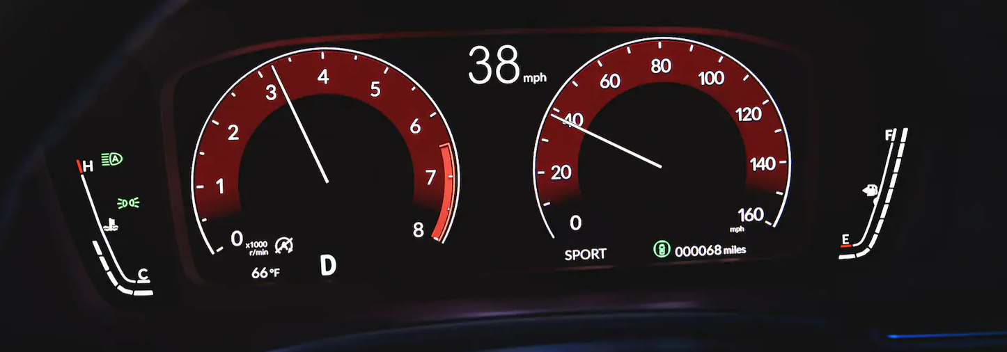 2023 Honda Civic Odometer