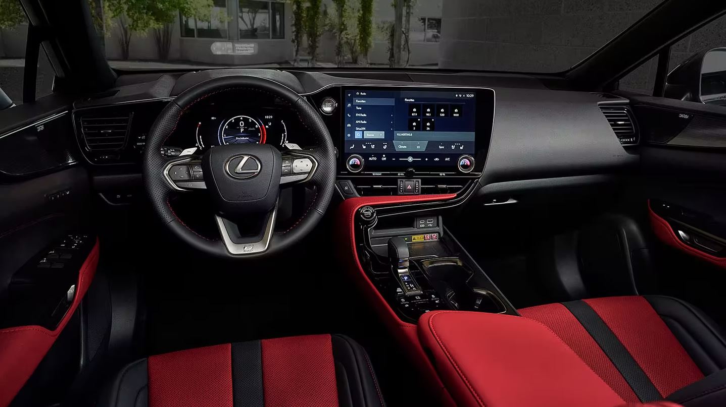 2023 Lexus NX 350 Interior Design