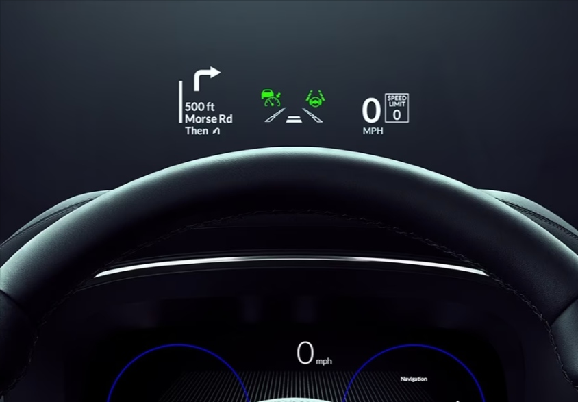 2023 MDX Head-Up Display