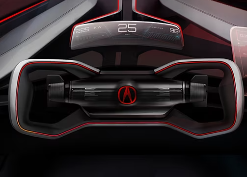 Precision EV Concept Steering Wheel