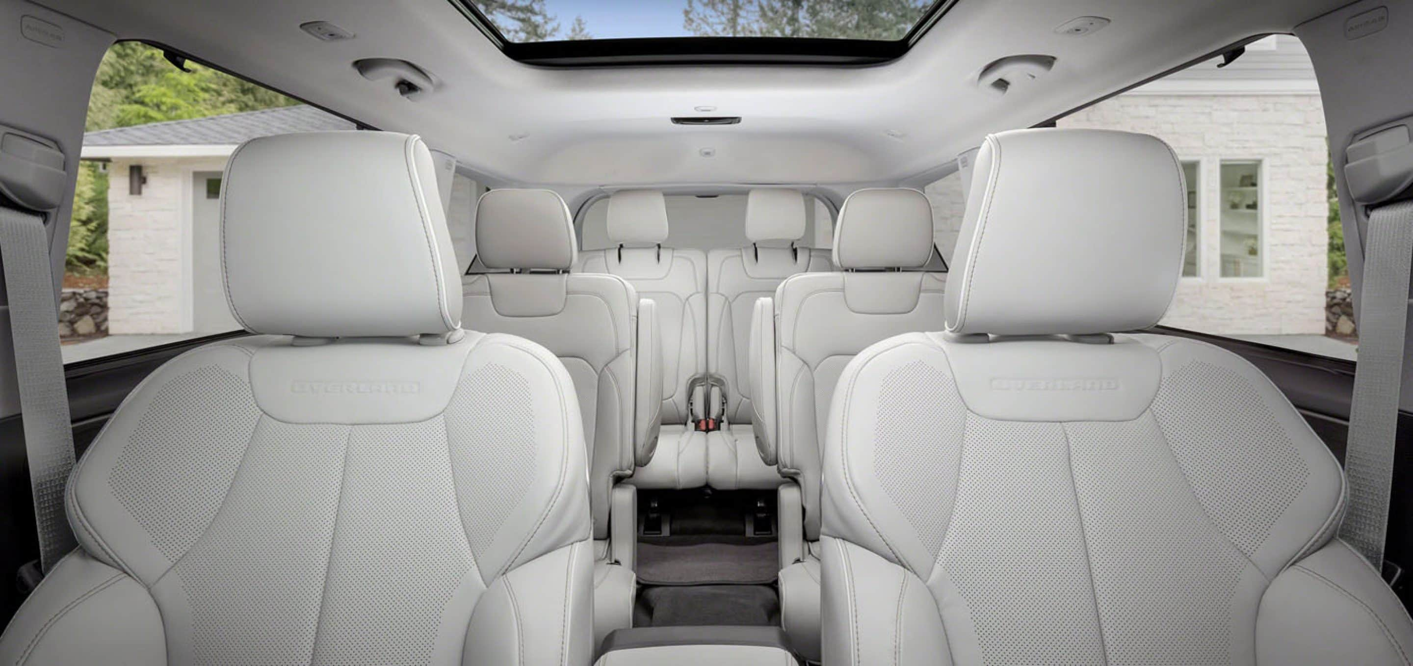 2023 Jeep Grand Cherokee Seating Arrangement