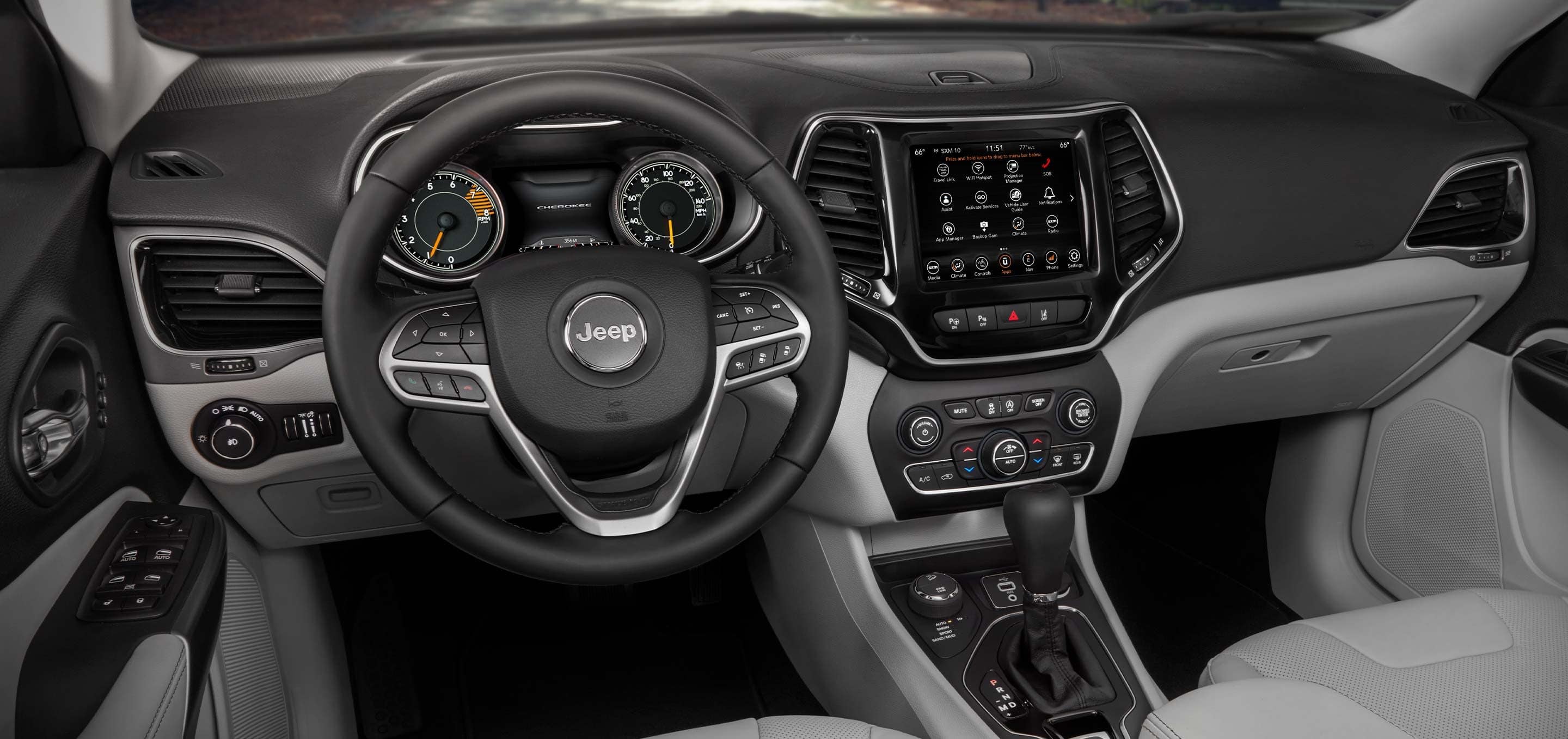 2023 Jeep Cherokee Center Console