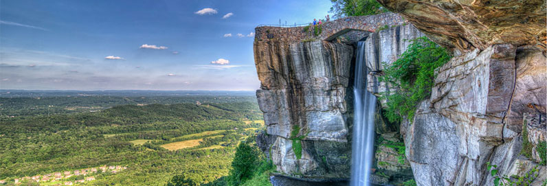Lookout Mountain waterfall in Chattanooga, TN.