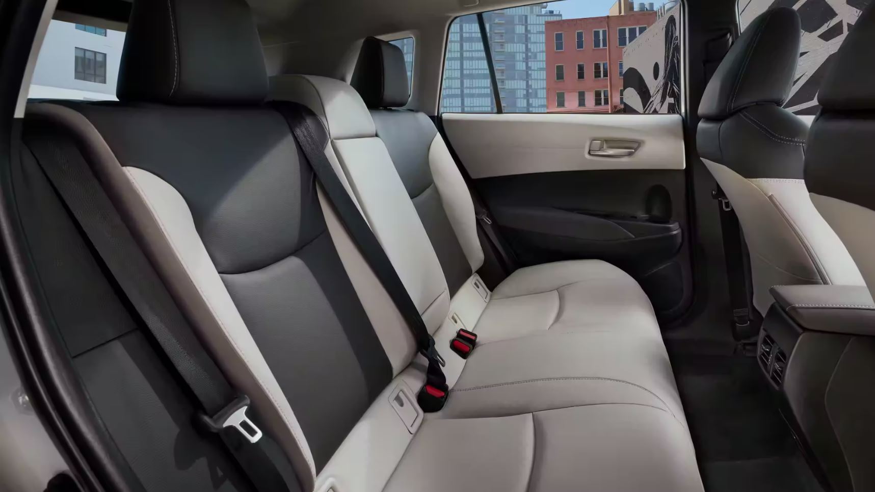 2023 Toyota Corolla Cross Back Seats