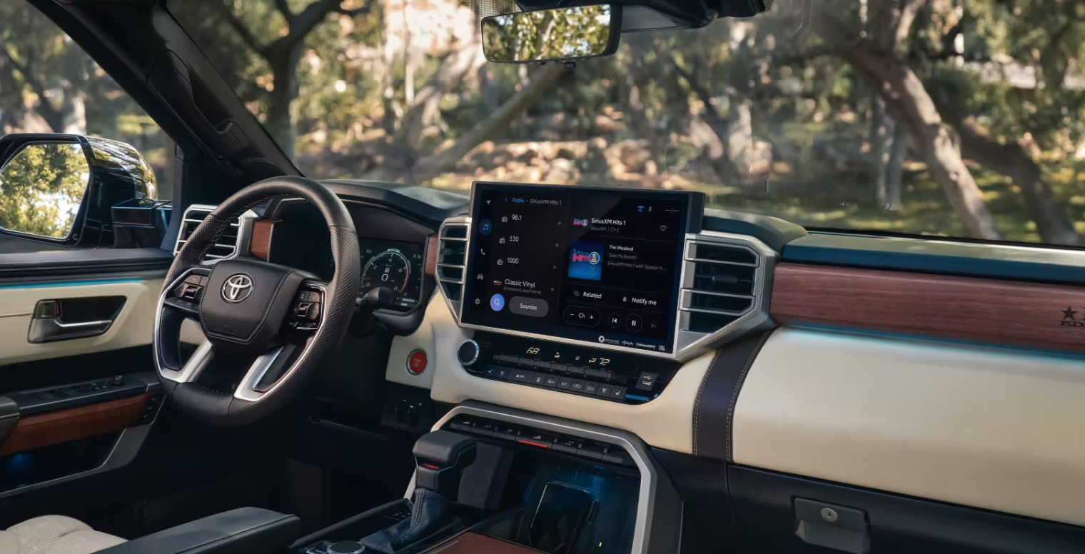 2023 Toyota Tundra Interior Dashboard