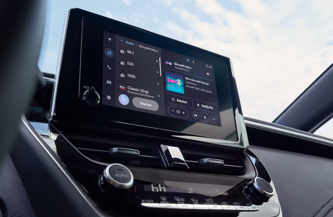 2023 Corolla Hybrid Touchscreen