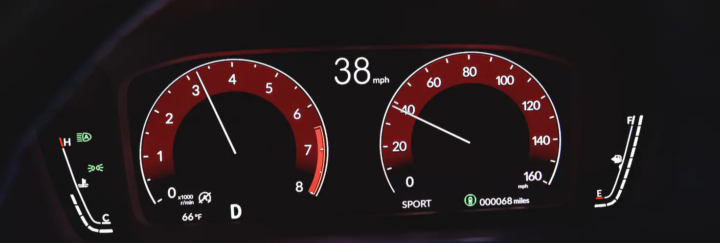 2023 Honda Civic Touring Odometer