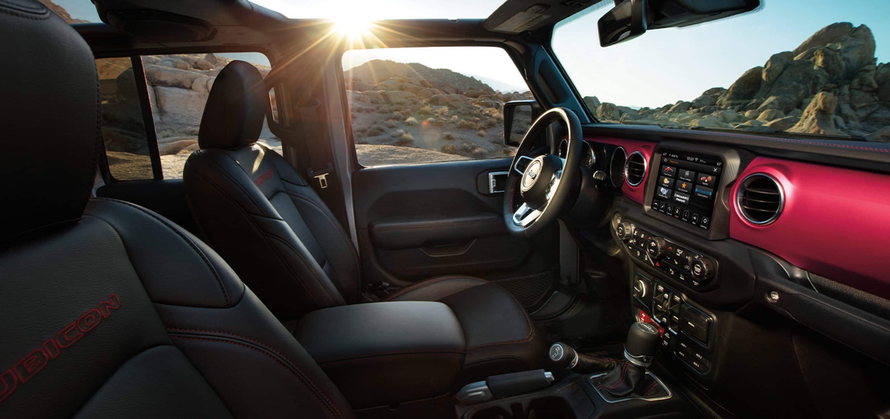 2023 Jeep Gladiator Front Cabin