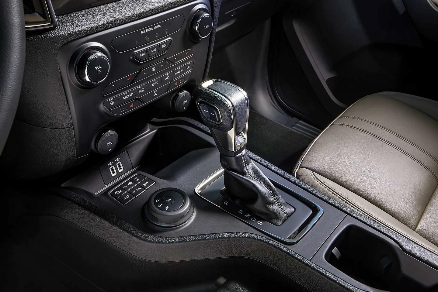2023 Ford Ranger Gear Selector
