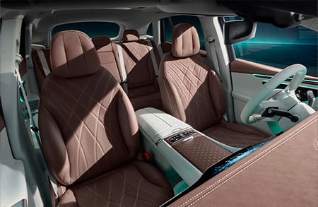 2023 Mercedes-Benz EQE SUV Front Cabin