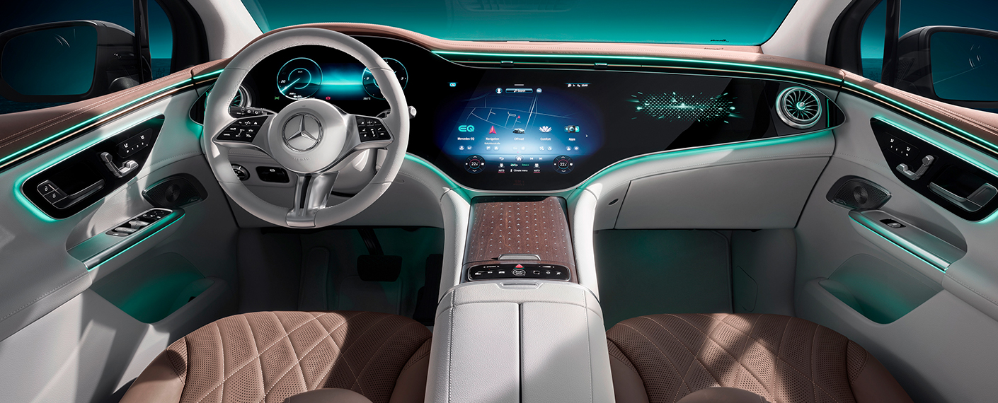 2023 Mercedes-Benz EQE SUV Center Console