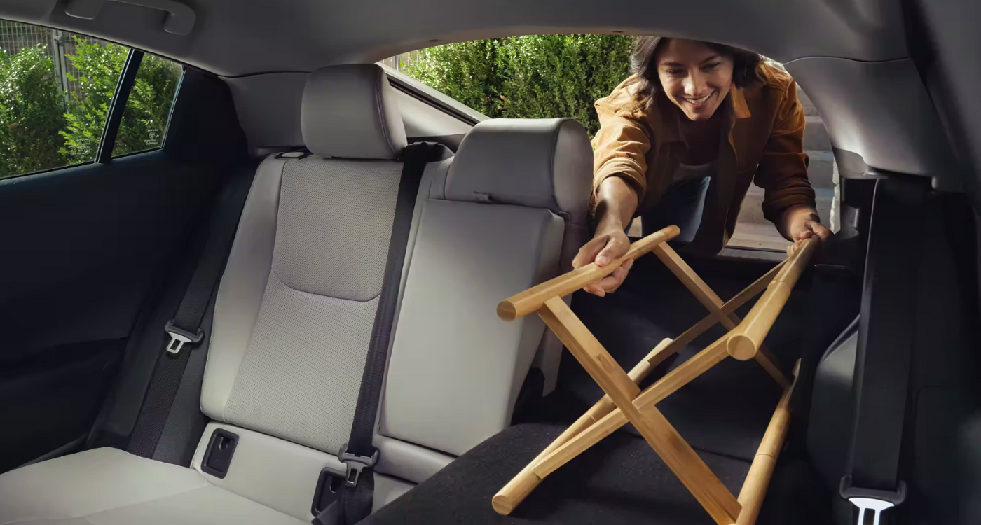 2023 Toyota Prius Read Folding Seats