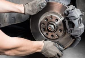 Grinding brake noise