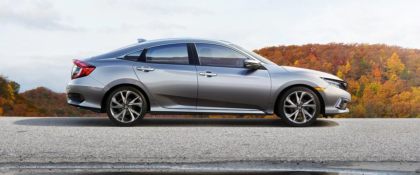 2021 Honda Civic Sedan Parked Outside