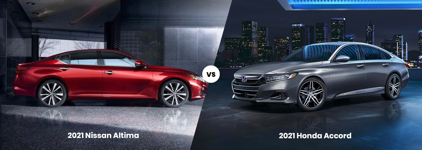 2021 Nissan Altima vs 2021 Honda Accord