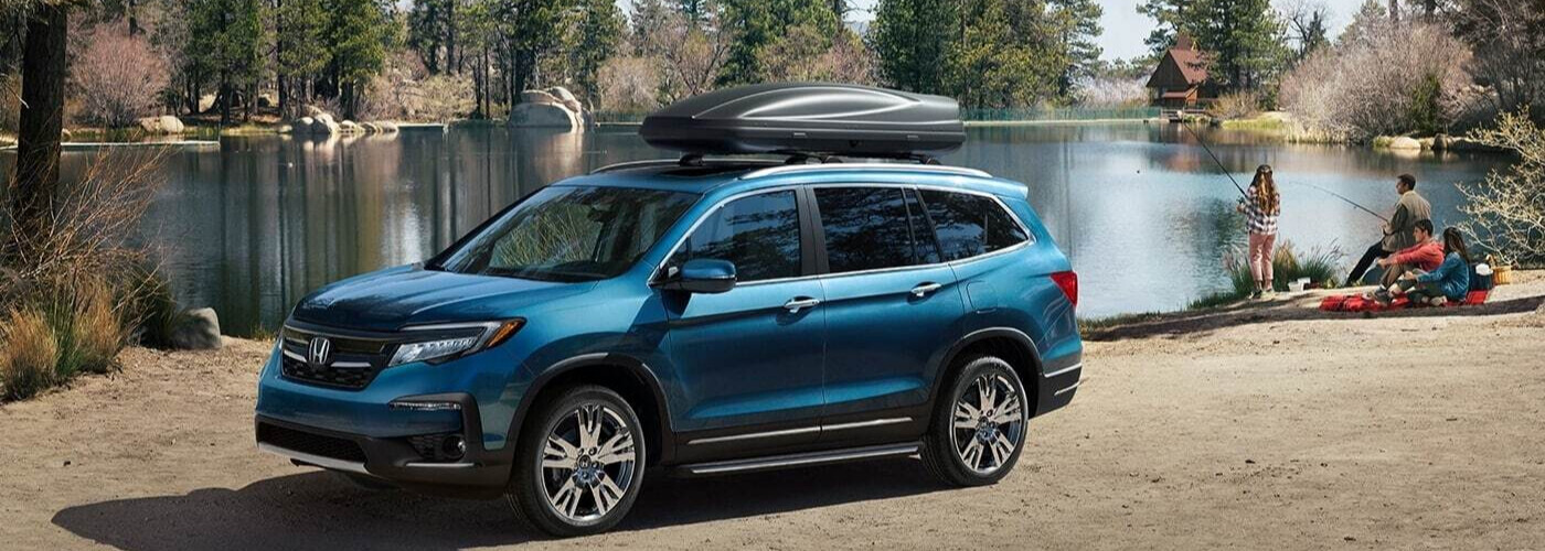 2021 Honda Pilot with Roof Box
