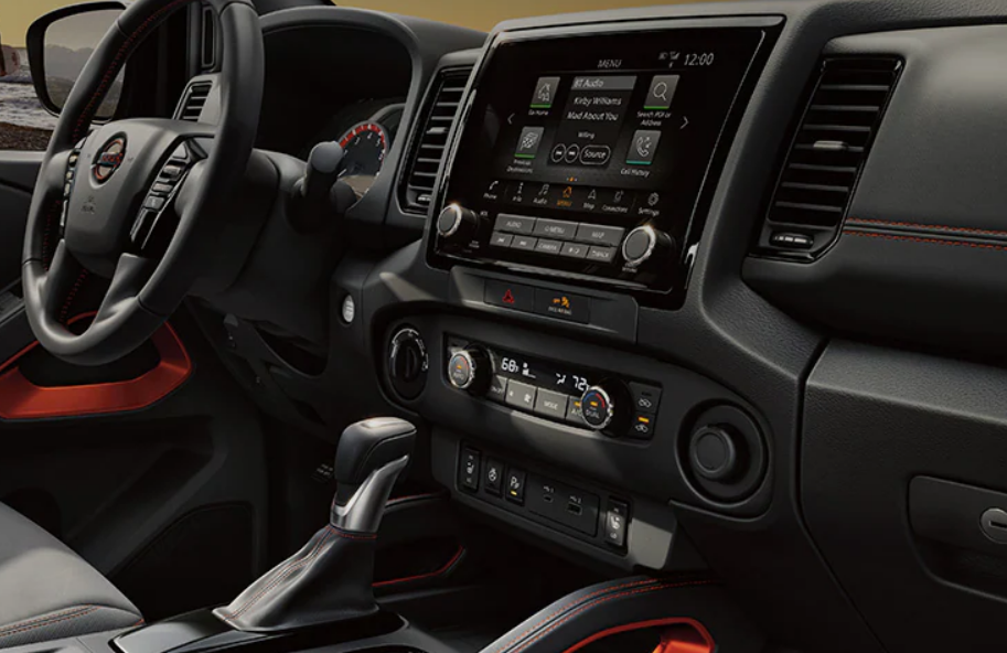 2023 Nissan Frontier Interior Dashboard