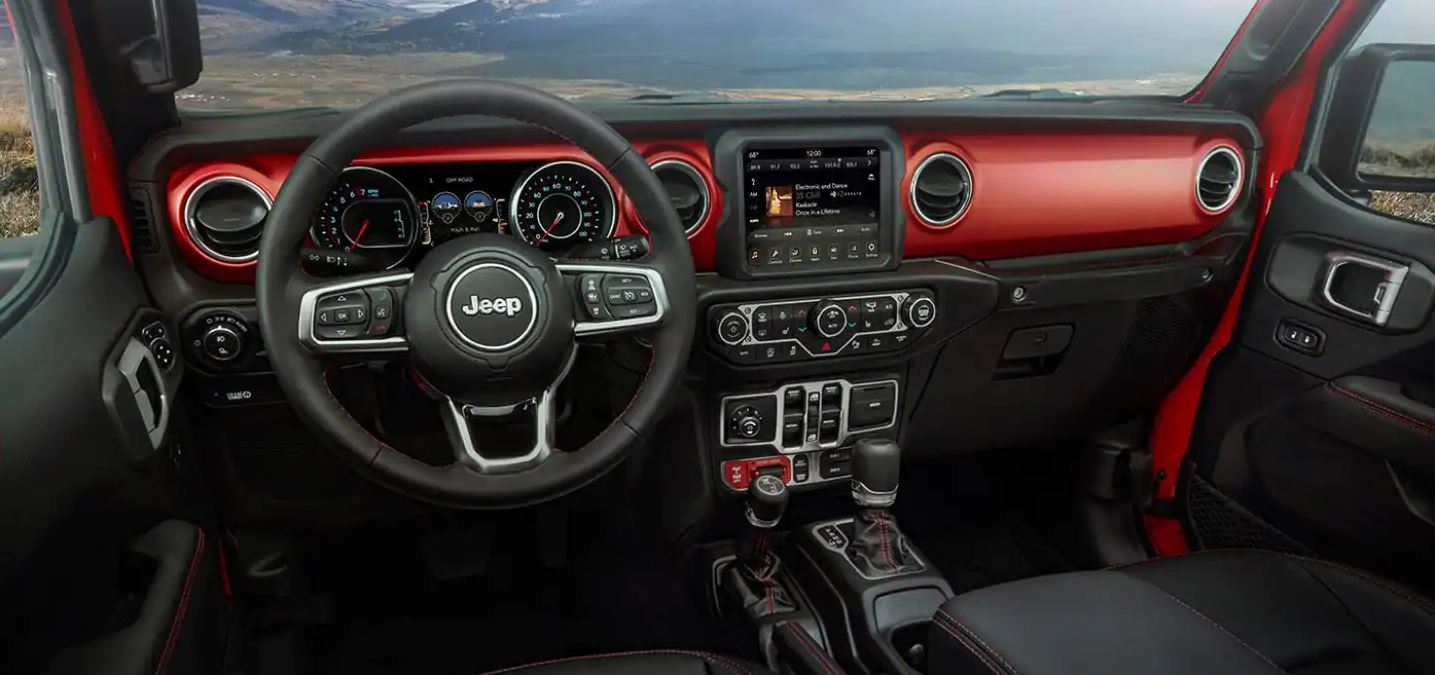 2023 Jeep Gladiator Dashboard