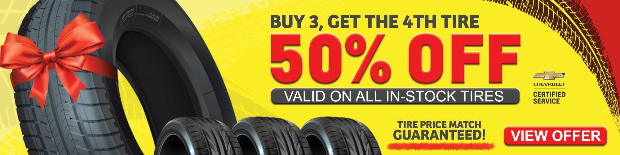 Tire Special at Pohanka Chevrolet