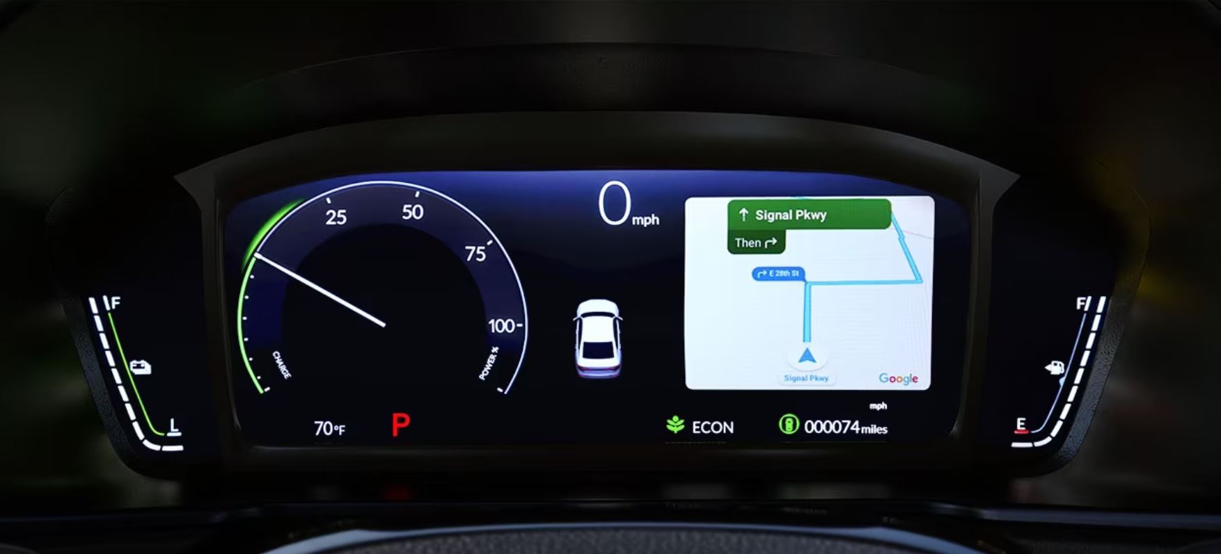 2023 Honda Accord Hybrid Information Cluster
