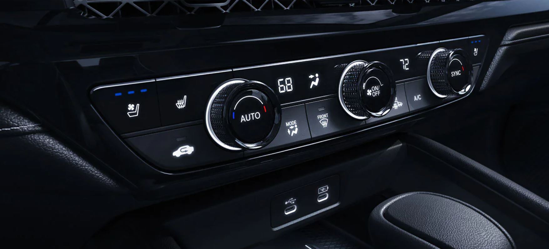 2023 Honda Accord Hybrid Climate Control