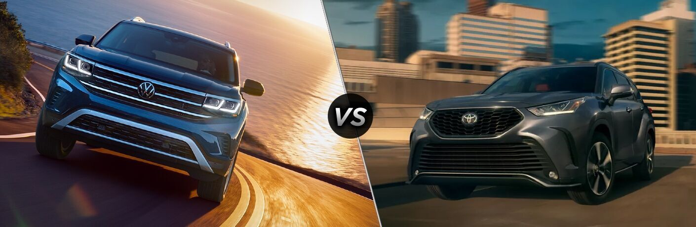 2023 Volkswagen Atlas vs. 2023 Toyota Highlander