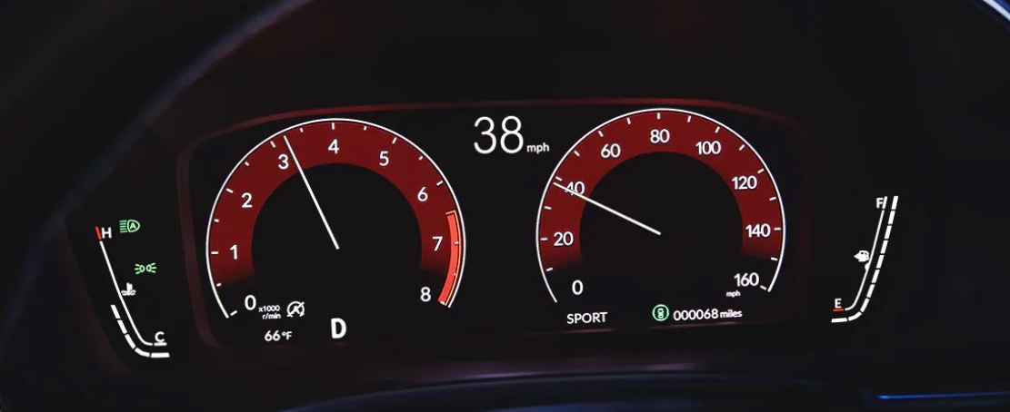 2023 Honda Civic Sedan Odometer