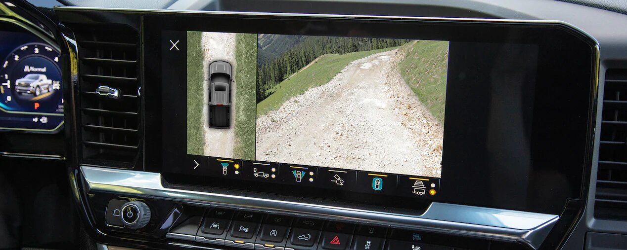 Have a Look At The 2023 Chevrolet Silverado 1500's Crisp Rearview Camera!