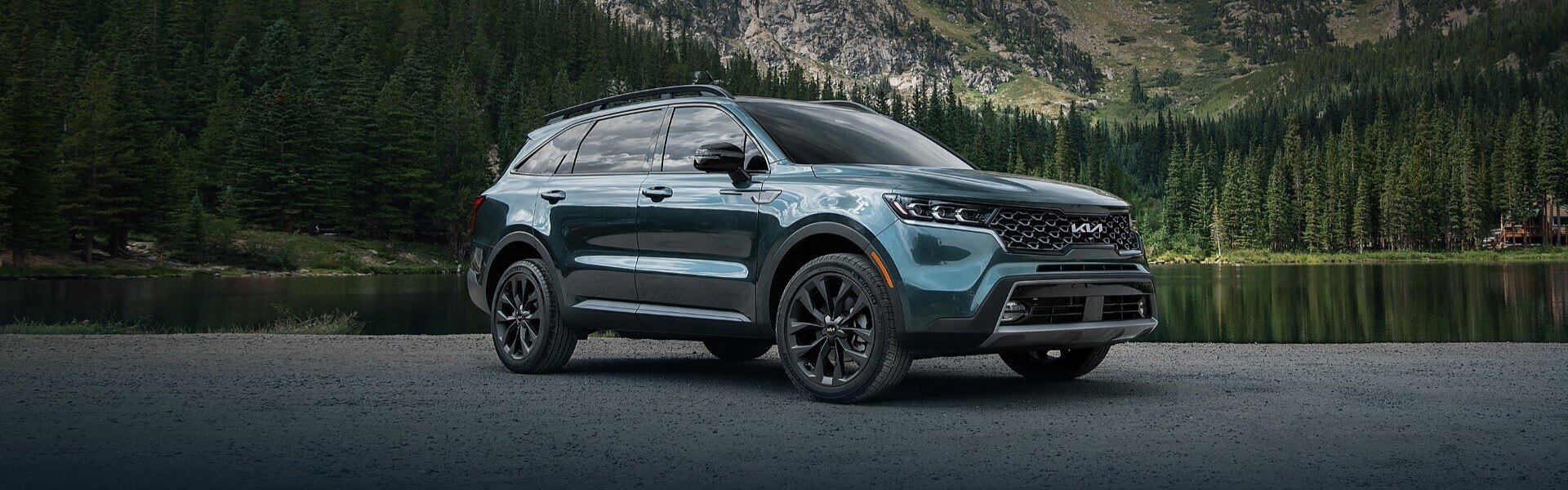 2023 Kia Sorento Parked Near Water