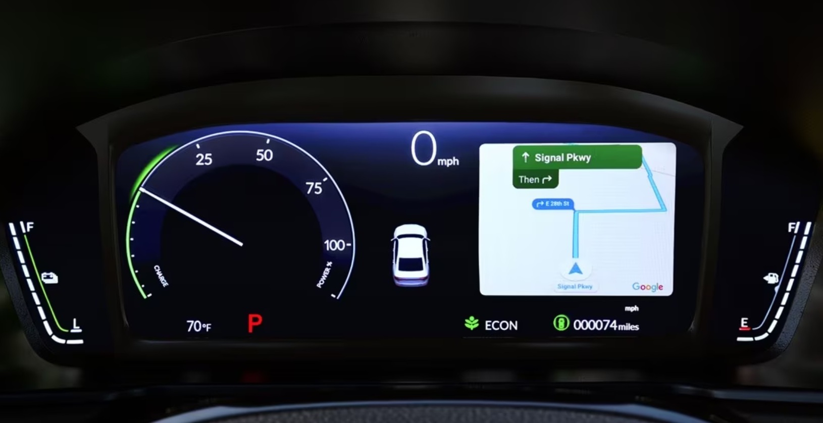 2023 Honda Accord Hybrid Driver Information Interface