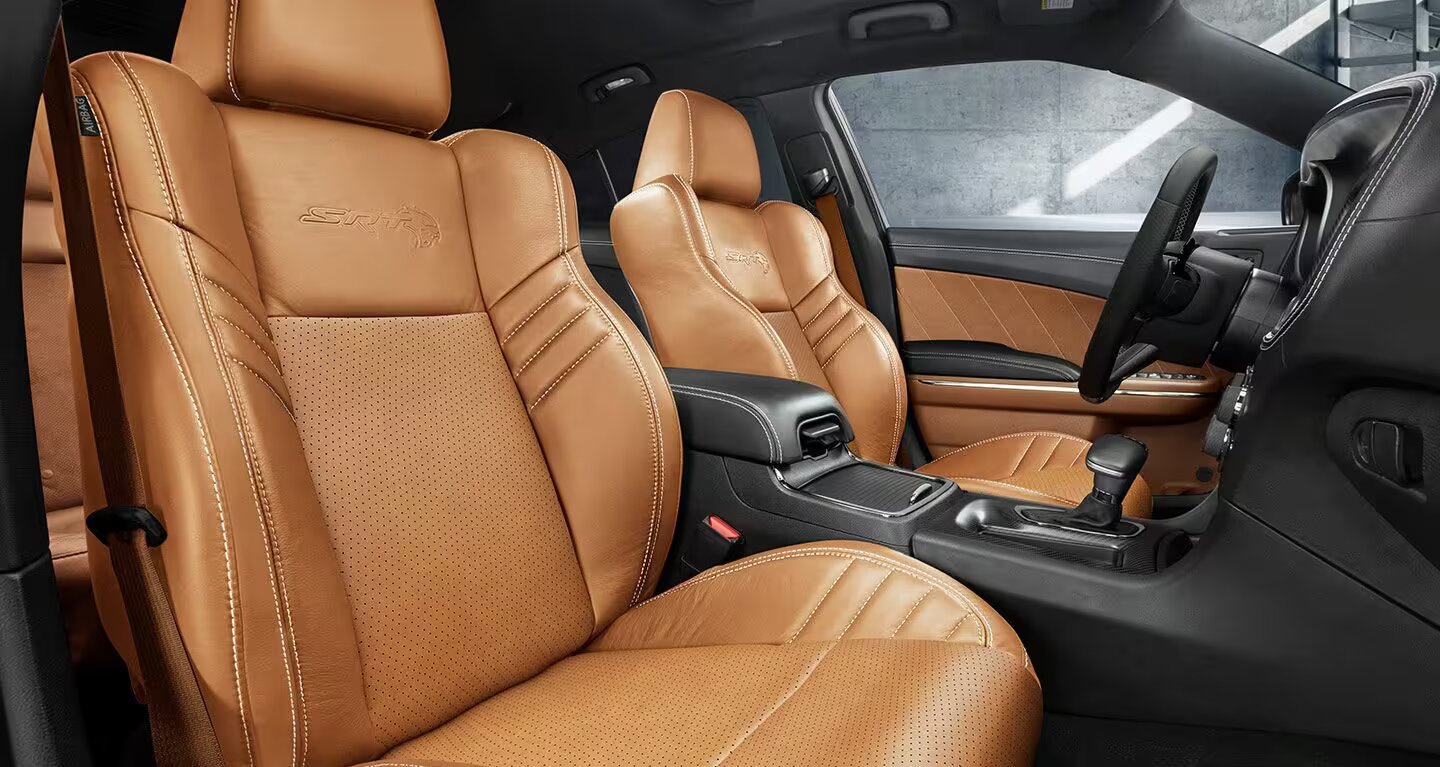 Have a Cozy Seat in the Interior of the 2023 Dodge Charger!