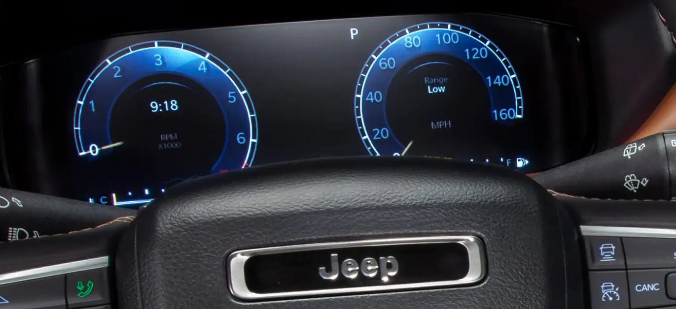 2023 Jeep Compass Information Cluster