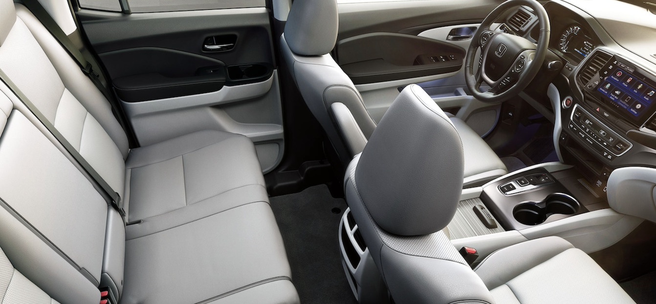 2023 Honda Ridgeline Seating Arrangement