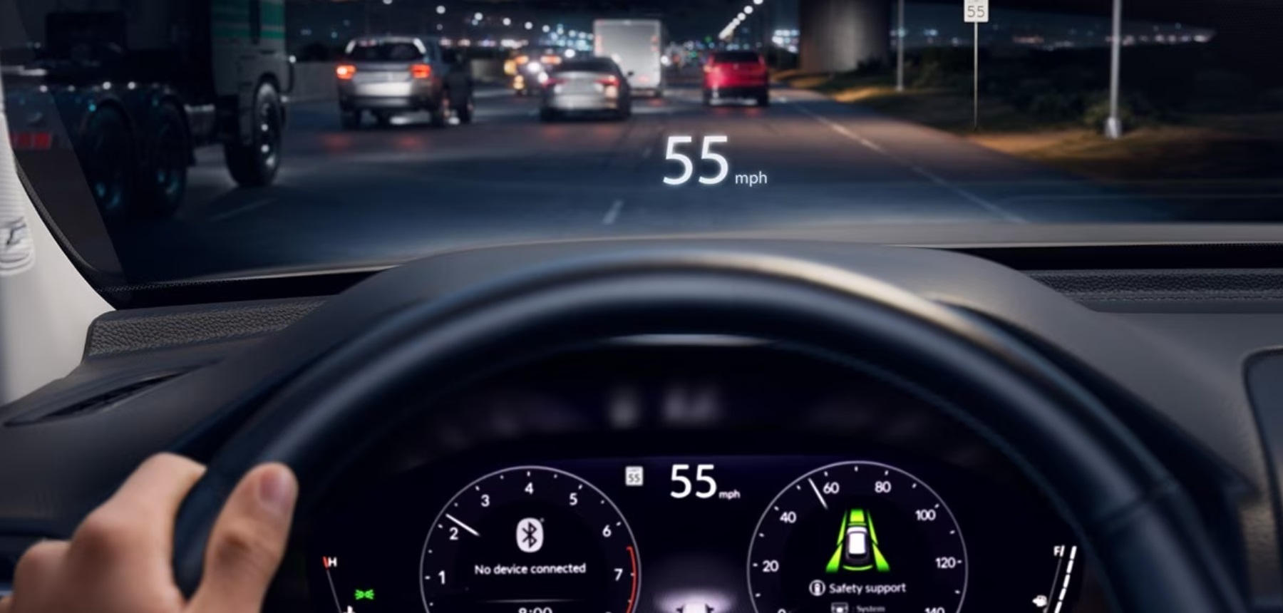 2023 Honda Pilot Head-Up Display