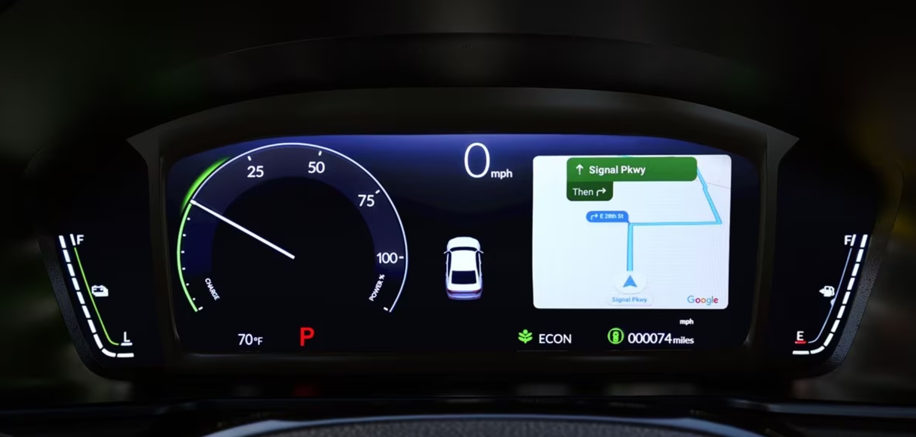 2023 Honda Accord Hybrid Information Display