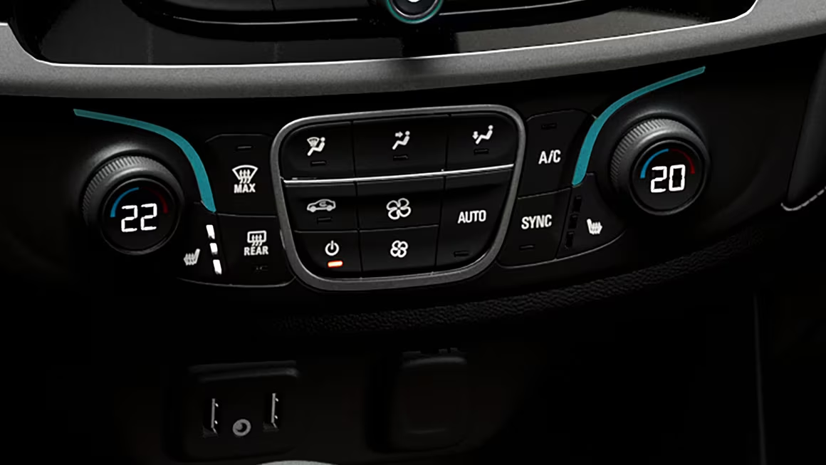 2023 Traverse Tri-Zone Automatic Climate Control