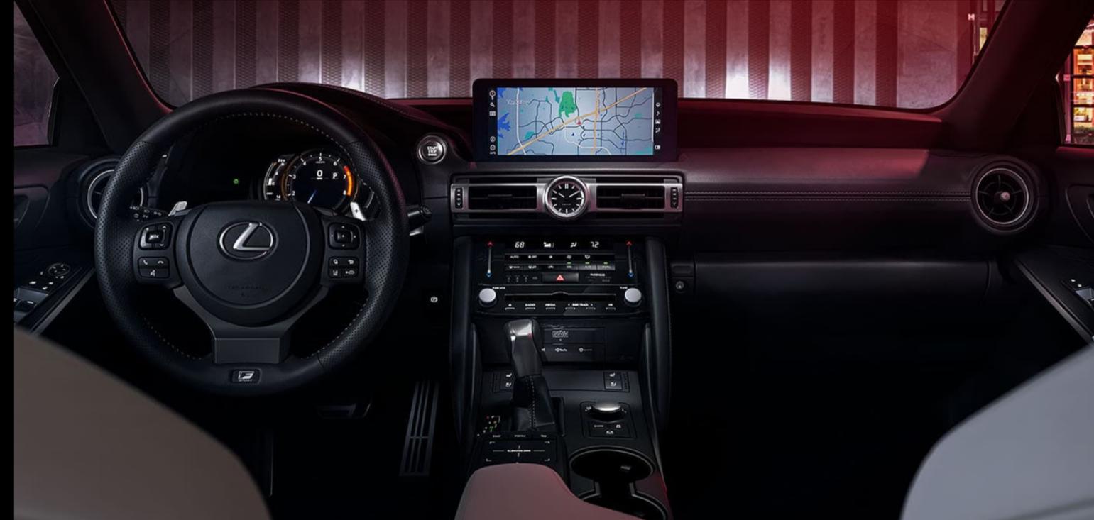 2023 Lexus IS 350 Interior Dashboard