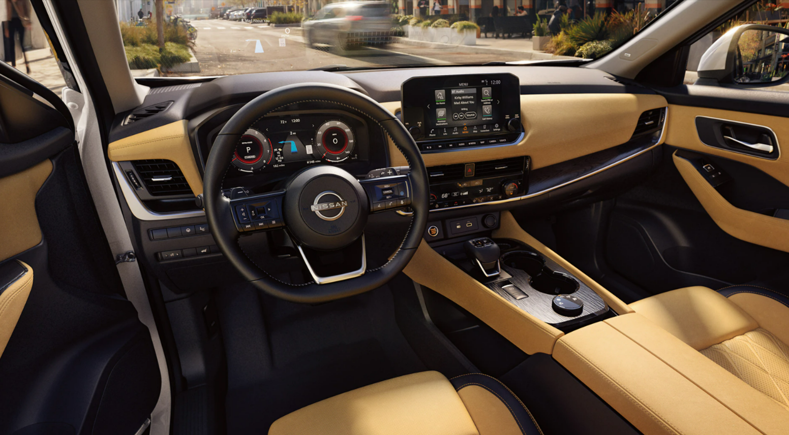2023 Nissan Rogue Interior Dashboard