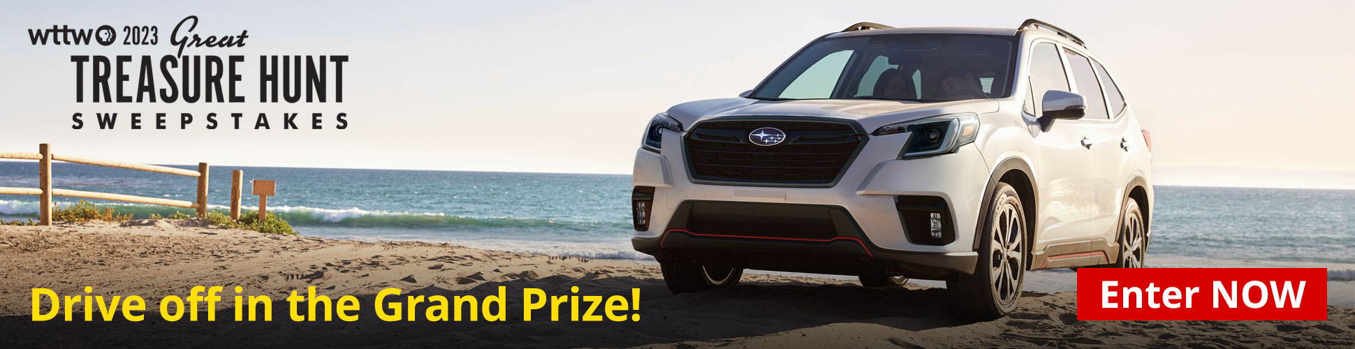 Win a Subaru in Chicago, IL WTTW 2023 Great Treasure Hunt Sweepstakes