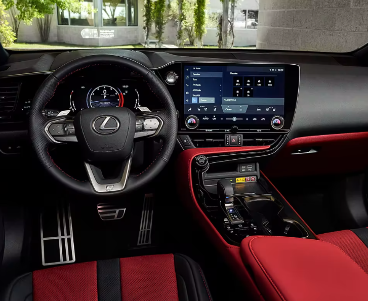 2024 NX 350 Center Stack