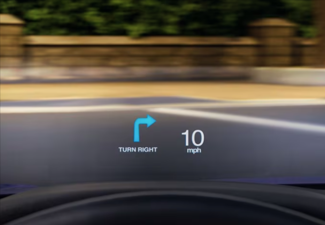 2023 Accord Hybrid Head-Up Display